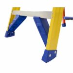 werner leansafe x3 fibreglass multi purpose ladder 1800 2900mm
