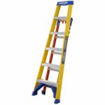 werner leansafe x3 fibreglass multi purpose ladder 1800 2900mm