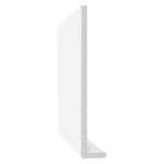 freefoam upvc plain fascia white 5000mm
