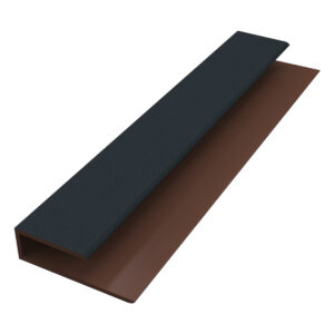 freefoam upvc soffit board hollow j trim white 5000mm (copy)
