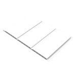 freefoam upvc soffit board hollow white 5000mm