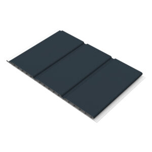 freefoam upvc soffit board hollow woodgrain anthracite 5000mm