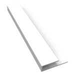 freefoam upvc soffit board hollow j trim white 5000mm