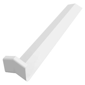 freefoam upvc fascia internal corner white 300mm 135°