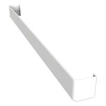 freefoam upvc fascia double ended joiner white 600mm