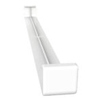 freefoam upvc fascia double ended joiner white 600mm