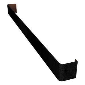 freefoam upvc fascia double ended joiner woodgrain black 600mm