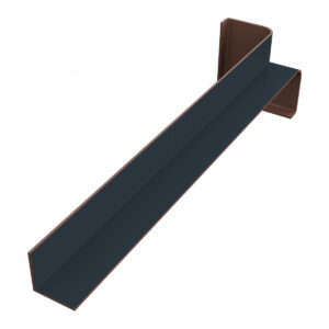 freefoam upvc fascia internal corner anthracite 300mm 90°