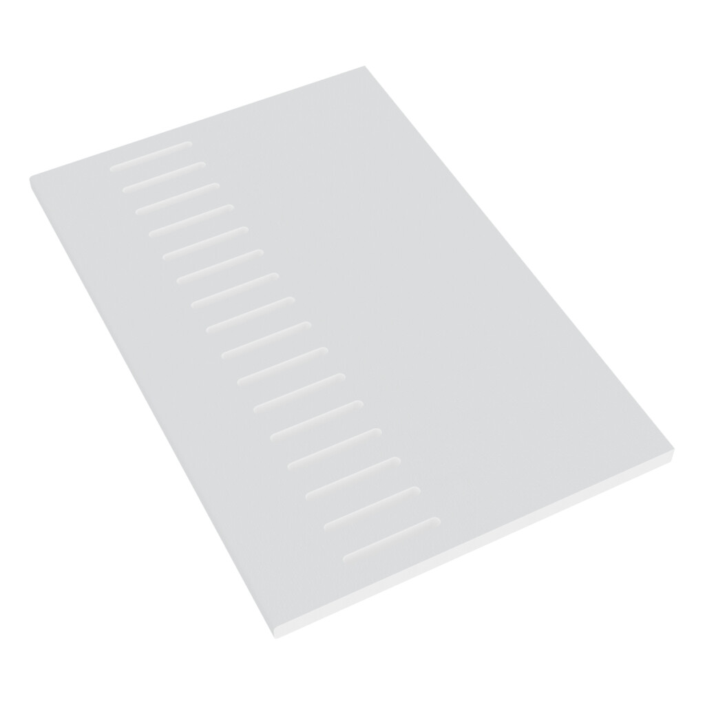 freefoam upvc soffit board pre vented white 5000mm