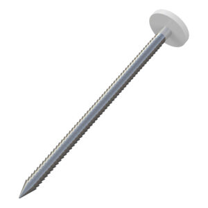 freefoam upvc plastop fixing nails white 200 pack