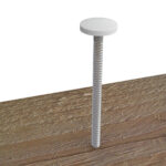 freefoam upvc plastop fixing nails white 200 pack