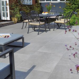 prima porcelain paving tile 900 x 600 x 20mm stone grey
