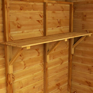 power shed shelving
