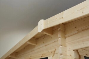 scandinavian timber cabin