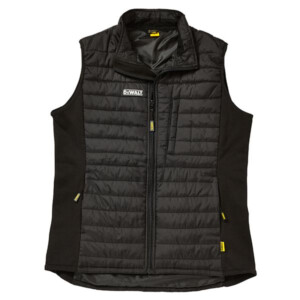 dewalt force soft padded gilet black