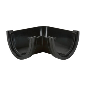 brett martin deepstyle rainwater gutter angle 90° blak