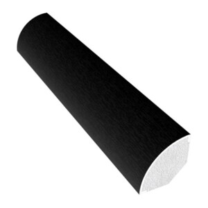 freefoam upvc window quadrant woodgrain black 5000mm