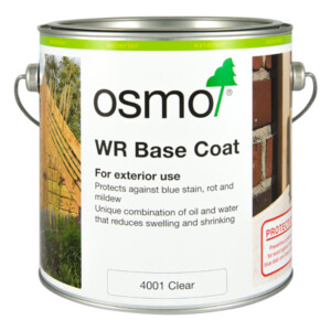 osmo water repellent base coat clear 2.5 litres