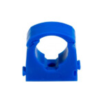 talon single hinge pipe clip for cold water blue 20 pack