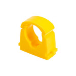 talon single hinge pipe clip for gas yellow 20 pack