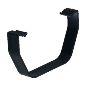 brett martin square rainwater gutter clip black 115mm
