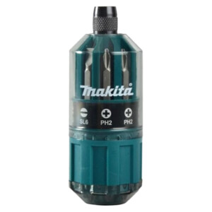 makita 18 piece screwdriver bit set with handle