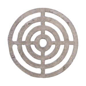 aluminium round gully grate 140mm (copy)