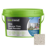 ecorend sr15 silicone thin coat render chalk white 25kg