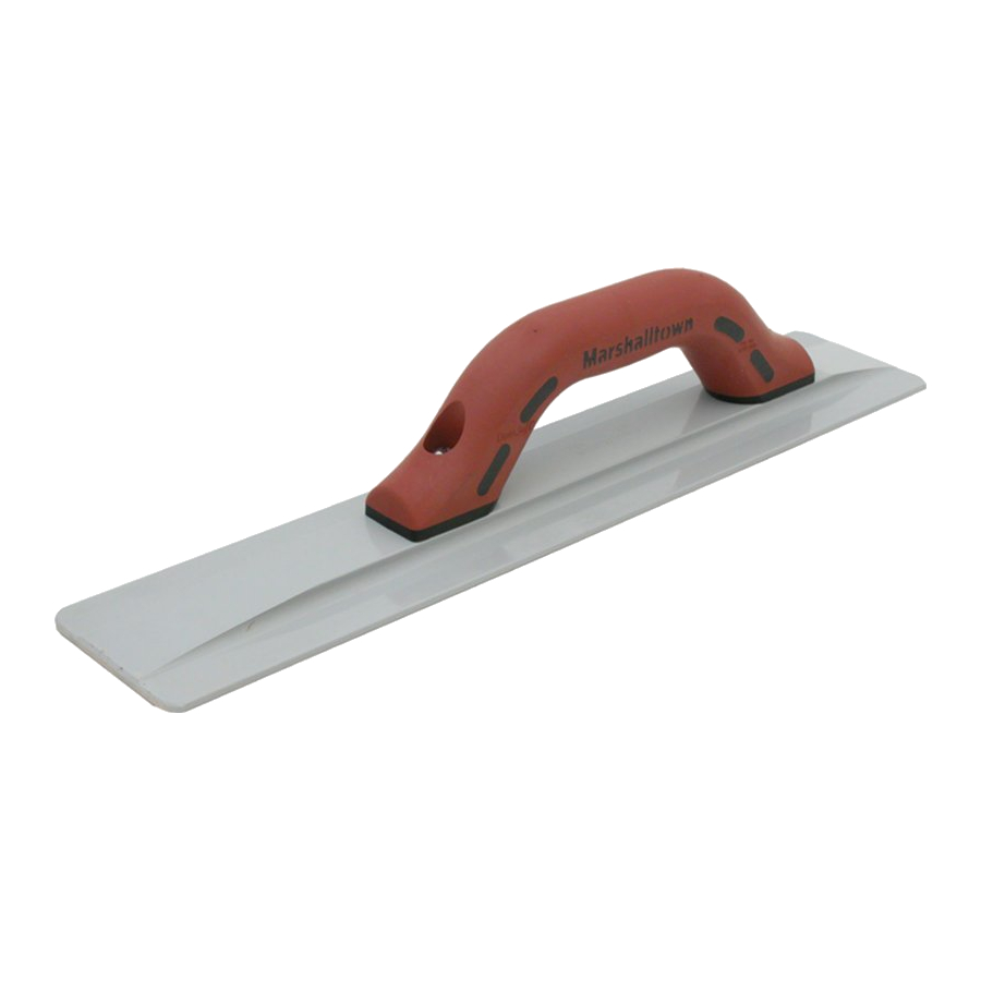 marshalltown stainless steel groover 6" x 3"