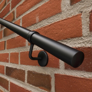 rothley handrail kit matt black 3600mm