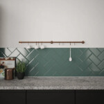 rothley utensil rail antique copper 600mm