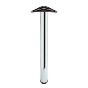 rothley worktop & breakfast bar leg chrome plated