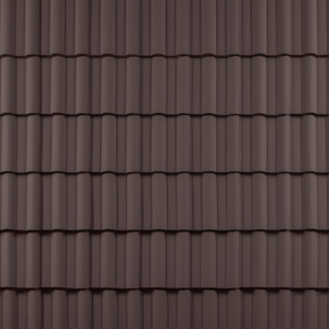 russell double roman roof tile burnt orange 418 x 330mm