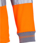 blackrock hi vis long sleeve polo shirt orange