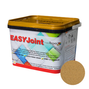 azpects easy joint paving jointing compound buff sand 12.5kg 1