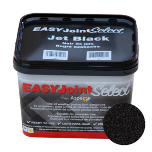 azpects easy joint select paving & porcelain jointing compound jet black 12.5kg 1