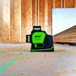 imex lx3dg green beam cross line 360° laser level