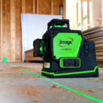imex lx3dg green beam cross line 360° laser level
