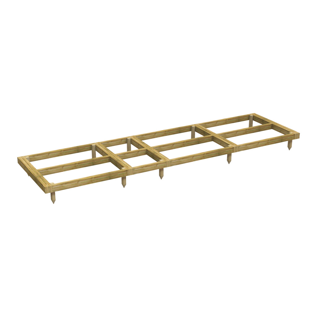 power shed base kit 14 x 4ft 895366