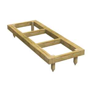 power shed base kit 2 x 6ft (apex bike) 895378