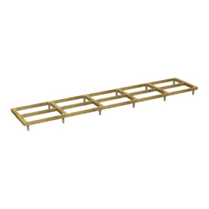 power shed base kit 20 x 4ft 895375