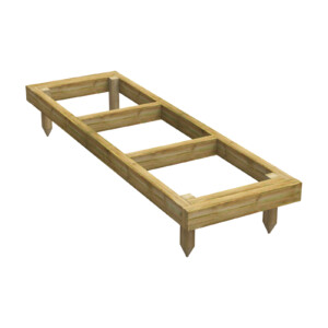 power shed base kit 6 x 2ft (pent bike) 895380