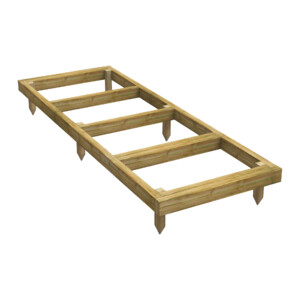 power shed base kit 8 x 3ft (pent bike) 895384