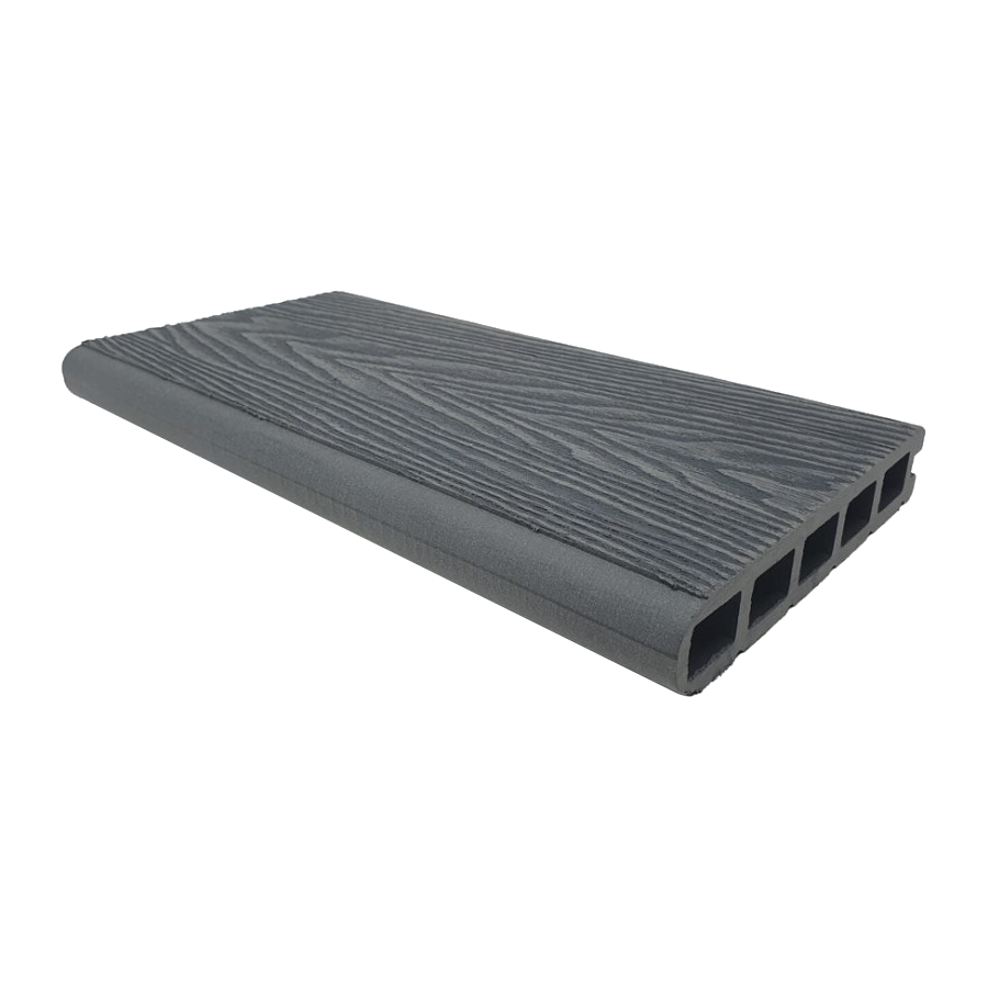 buffalodeck composite bullnose fascia anthracite 5000 x 141 x 25mm