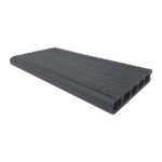 buffalodeck composite bullnose fascia charcoal 3600 x 141 x 25mm