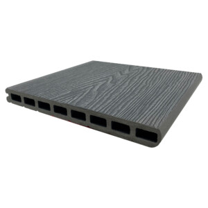 buffalodeck rustique wide composite bullnose fascia fossil 3600 x 230 x 23mm