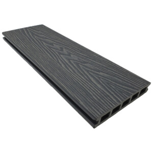 buffalodeck composite decking anthracite 3600 x 146 x 25mm
