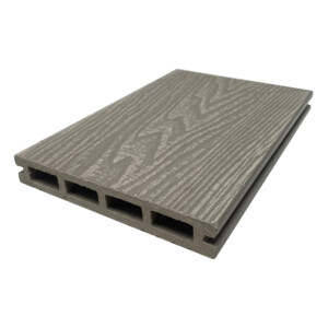 buffalodeck rustique wide composite decking driftwood 3600 x 235 x 23mm