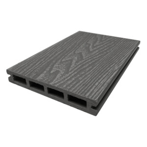 buffalodeck rustique wide composite decking fossil 3600 x 235 x 23mm