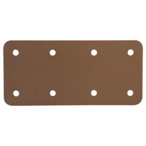 heavy duty straight internal support plate galvanised 170mm